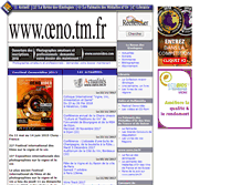 Tablet Screenshot of oeno.tm.fr